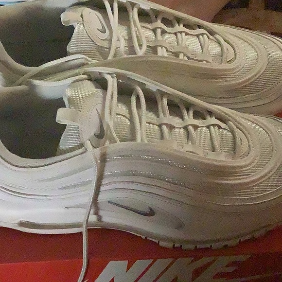 White Nike air max 97/ glow at night - Picture 3 of 4